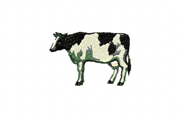 Black and White Cow: A Seasonal Embroidery Review