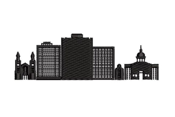 Cityscape of Bloemfontein Embroidery Review