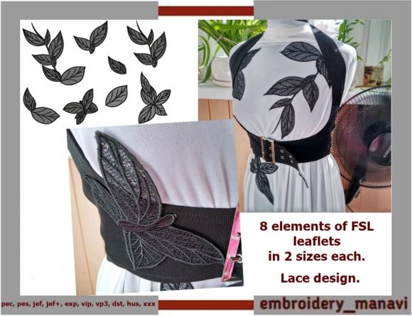FSL Lace Leaves for Decorating: A Designer's Review