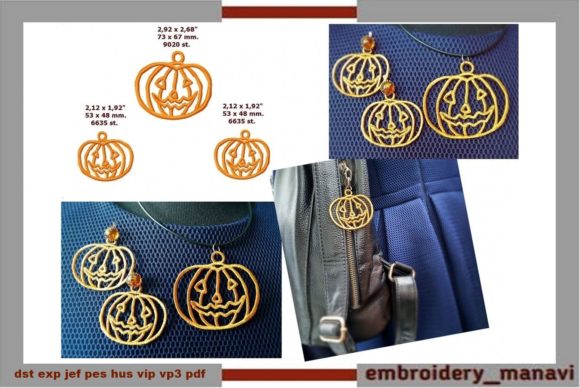 FSL Pumpkin Pendant Earrings Key Fob Review