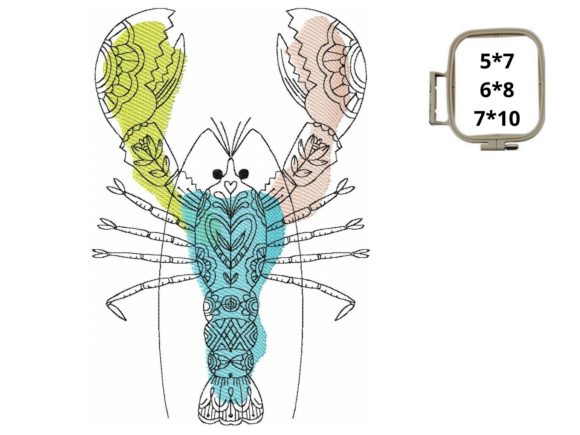 Lobster Watercolor Style: A Designer Review
