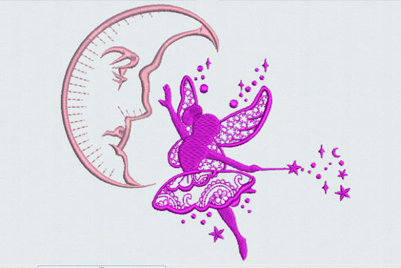 Moon Fairy: A Professional Embroidery Design Review