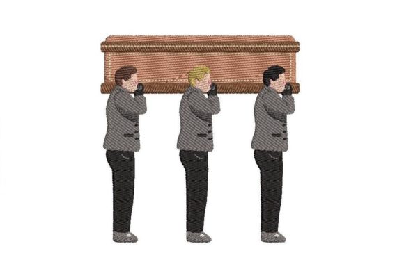 Pallbearers Carrying a Casket Design Review