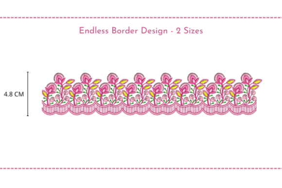 Pink Border: A Floral Embroidery Review for Etsy Shops