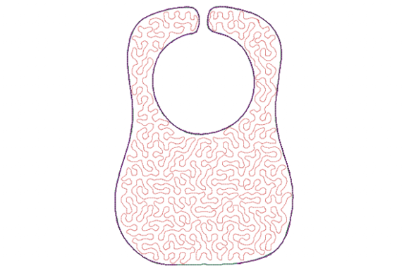 Review: Baby Bib Stippling in the Hoop