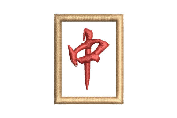 Reviewing the Mahjong Red Tile Embroidery Design
