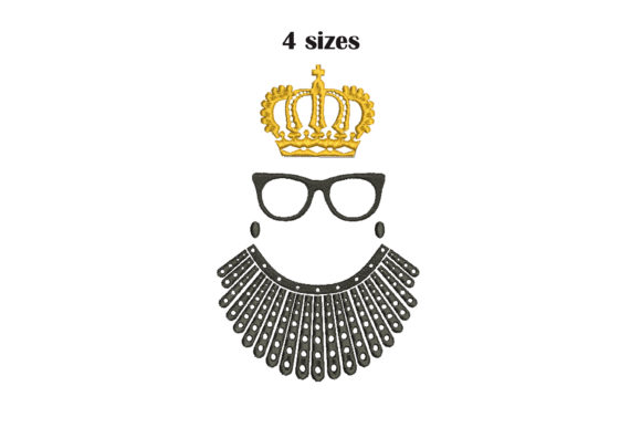 Ruth Bader Ginsburg Embroidery Design Review